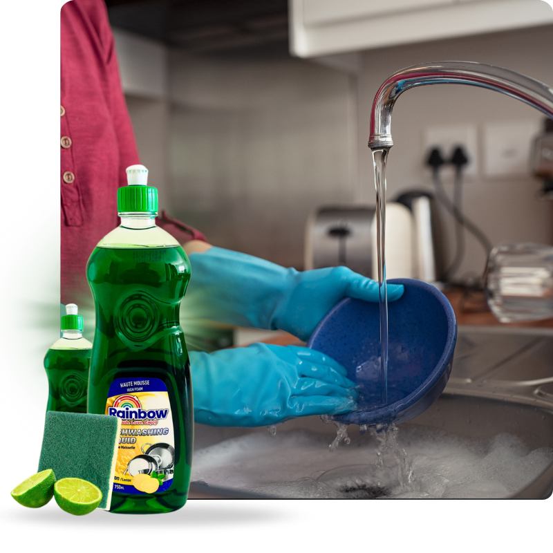 Rainbow Dishwashing Liquid – clean dishes, fresh kitchen